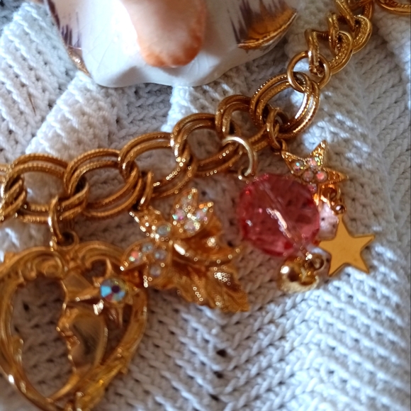 VALENTINE'S GIFT! 😍"KIRKS FOLLY" VTG "MIDSUMMER NIGHT" BRACELET! EXC. COND.! - Picture 9 of 16